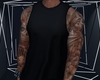 M| Black Tank Tattoos
