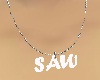 saw necklace