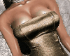 Metallic Gold Dress