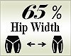 Hip Butt Scaler 65%
