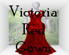 Victoria Red Gown