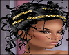 Black Goddess Hair Gold