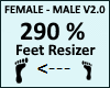 Feet Scaler 290% V2.0