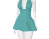♔ Pastel Teal Dress