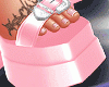 Pink Fany Heels +tattoo