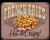 Retro French Fries Sign