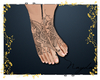 ☪ Henna Feet