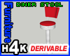 H4K Retro Diner Stool