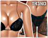 ᵀ Black Lace Bra