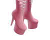 Pink Boots