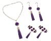 Purple Tassel Jewelry