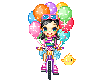 kawaii balloon girl