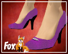 Fox~ Purple Dress Pumps