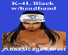 K-4L Black w/headband