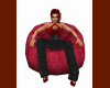 Bean Bag Chair Red