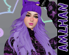 K Meow Purple Bonnet