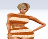 Tan Stripe Knit Fit