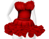 Dress Ruffle Red