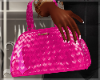 Pink Woven Purse