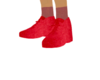 Shan Red Shoes w/ Socks