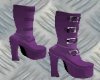 Purple Platform boots