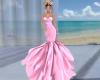 Pink Mermaid Gown