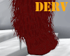 Winter Fur Boots Red