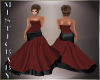 ~M~ Red & black gown