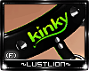 (L)Collar: Kinky Green