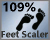 Feet Scaler 109% M