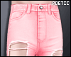 P|PinkTornJeans
