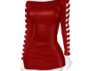 red goth dress