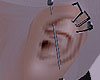 earrings+septum piercing