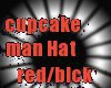 Cupcake Man Hat r/b