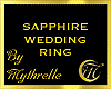 SAPPHIRE WEDDING RING