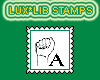 Sign Language A Stamp