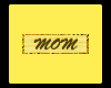 Gold Bar MOM Sticker