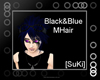 [SuKi]Black&Blue RMhair