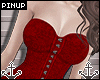 ⚓ | Lace Corset Red