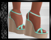CE Teal Wedges