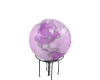 purple spinning globe