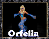 orfelia on the  wall