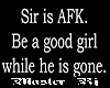 [Rj] Sir AFK Head Sign