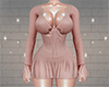 KTN Lace Up Rose Dress