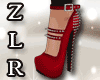 (ZLR) Shoes Diva Red