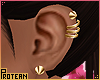 ❁ Earrings Gold