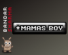 (BS) MAMAS BOY sticker