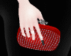 !Studded Clutch Red