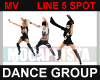 `Straight Line Dance 5s.