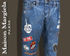 Patches Destroyed Jeans